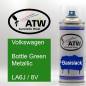 Preview: Volkswagen, Bottle Green Metallic, LA6J / 8V: 400ml Sprühdose, von ATW Autoteile West.